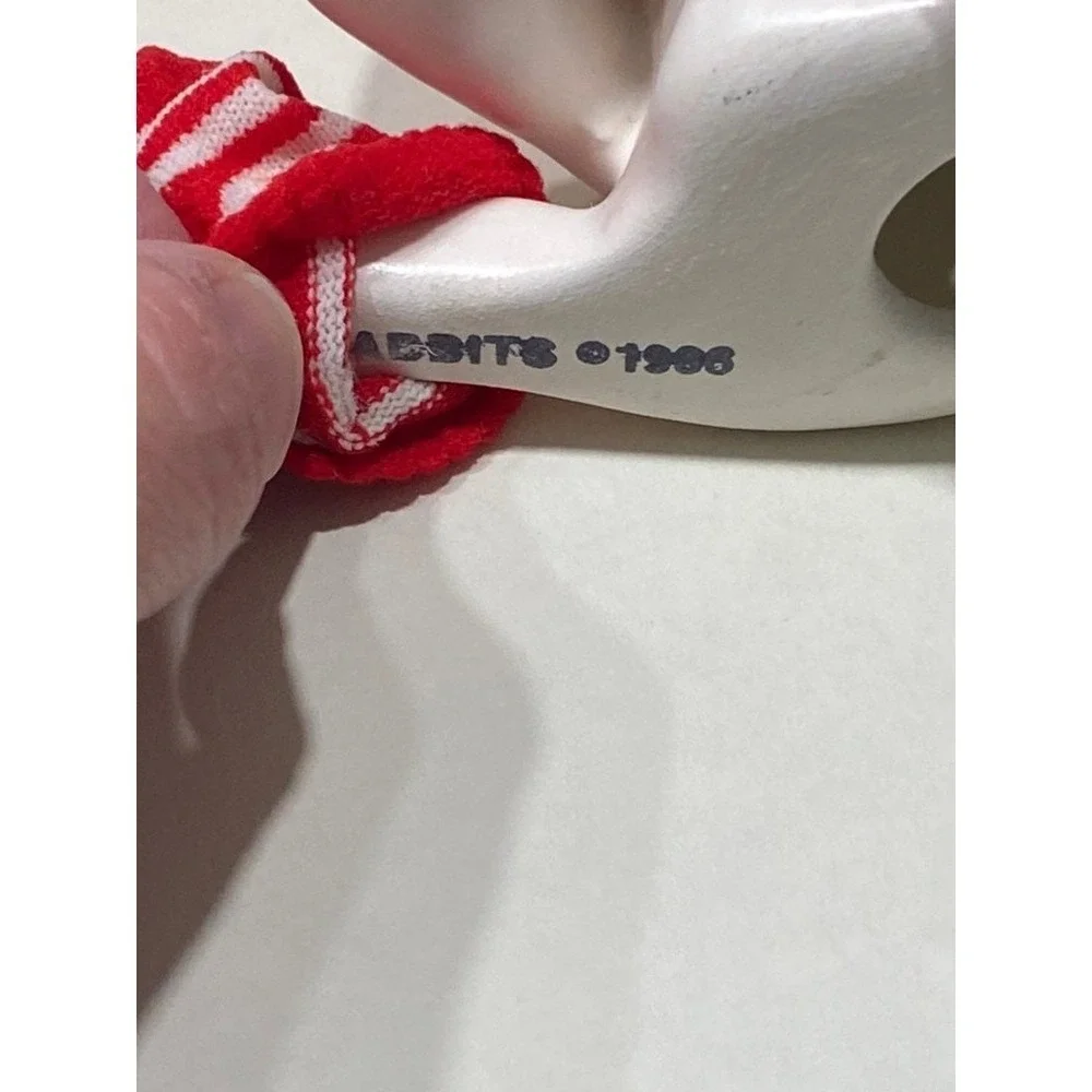 Adorable Vintage Christmas Rabbit 1996
